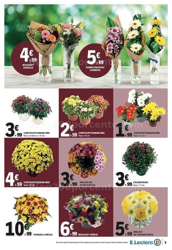 Antevisão Folheto E-LECLERC Bazar Promoções de 22 outubro a 4 novembro